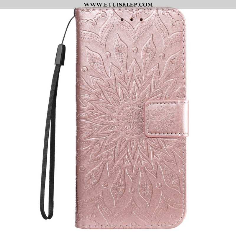 Etui Folio do Xiaomi 12 Lite Mandala Sun Ze Smyczą